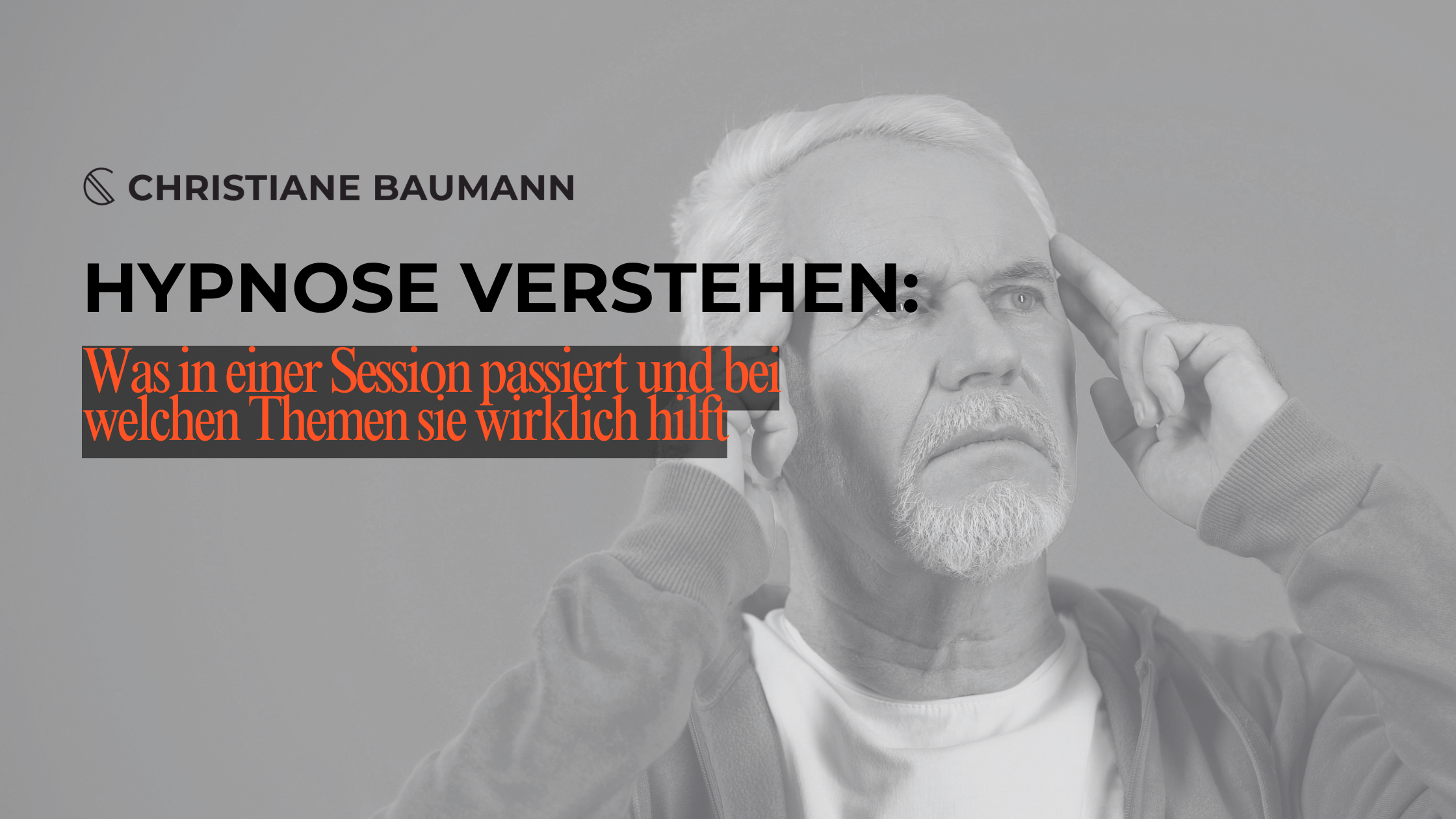 Hypnose verstehen-Was in einer Session passiert und bei welchen Themen sie wirklich hilft